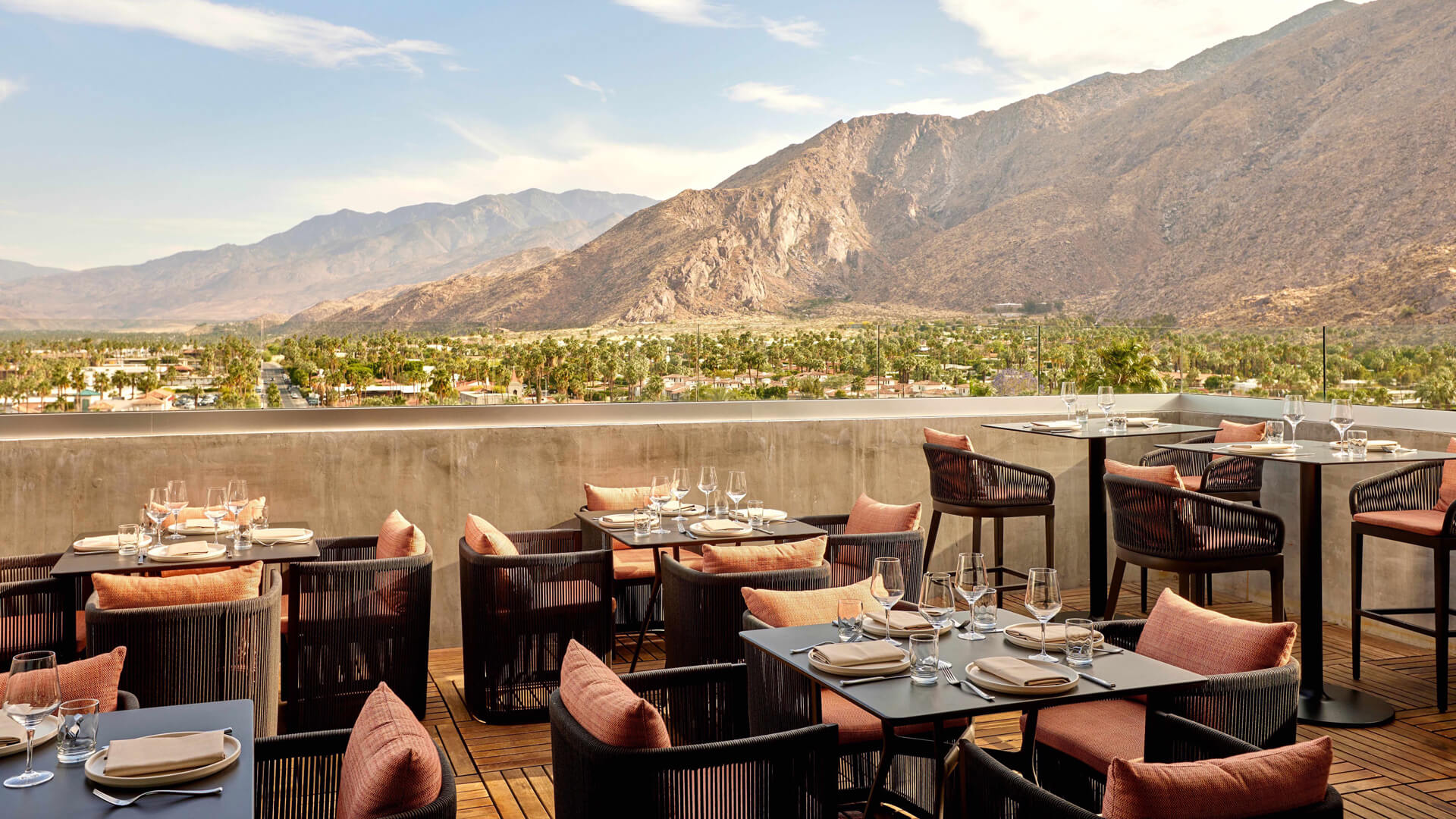 Découvrez la première expérience culinaire sur le toit à Palm Springs