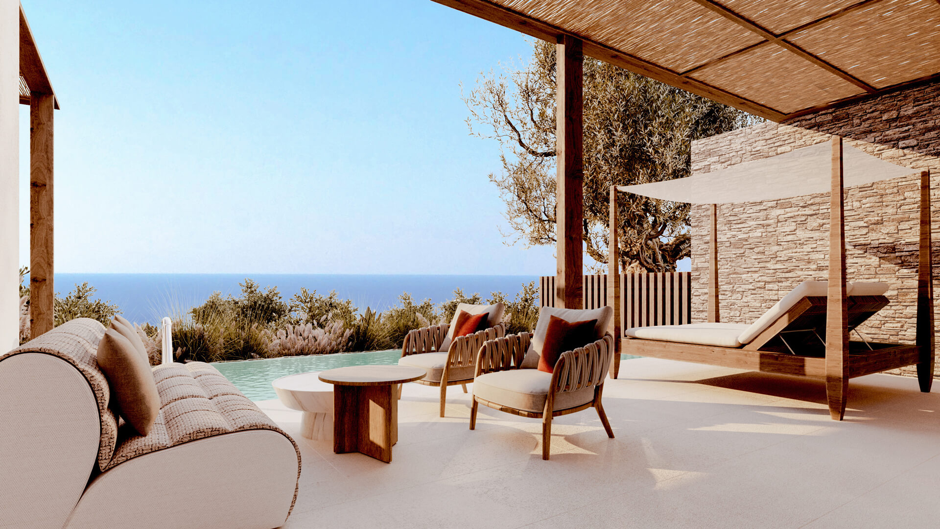 La sophistication méditerranéenne rencontre la tranquillité de l'égane à Vione Paros