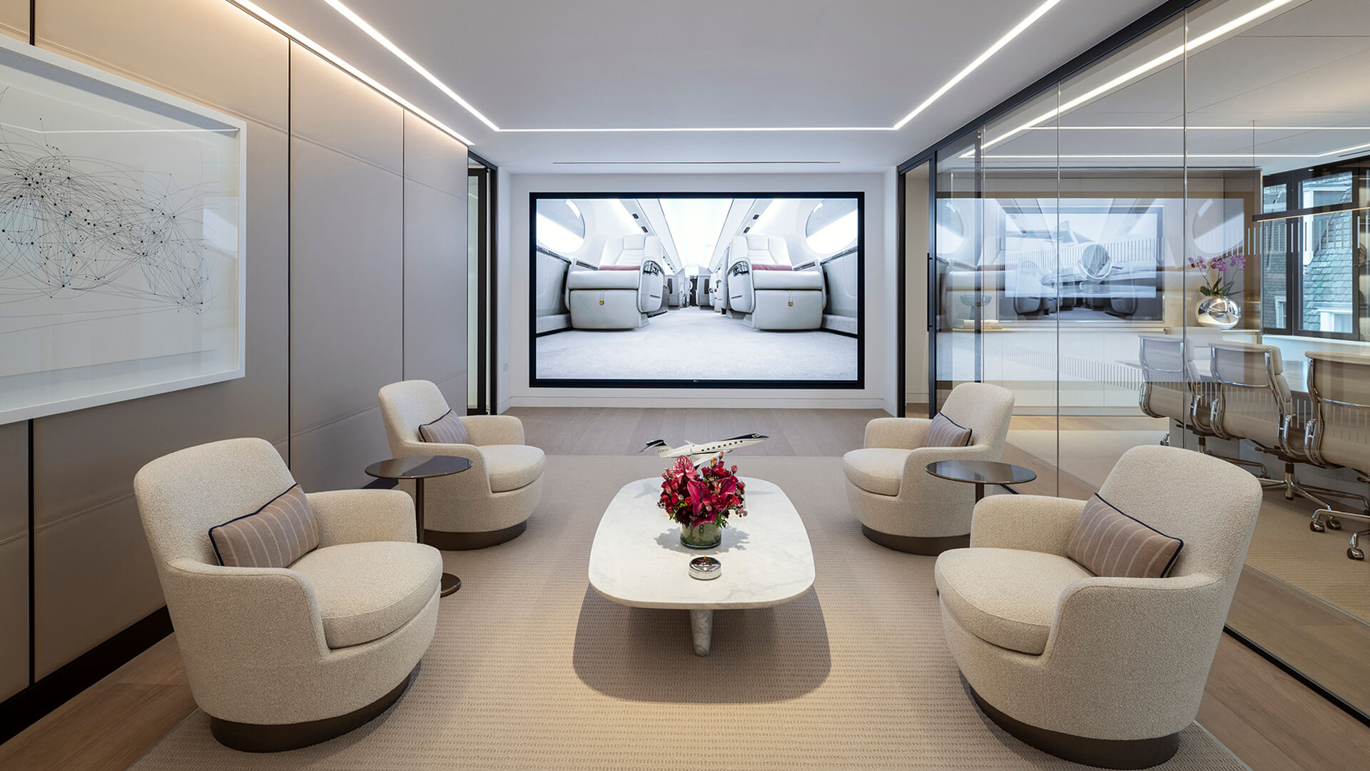 Gulfstream élève l'expérience client avec New London Showroom