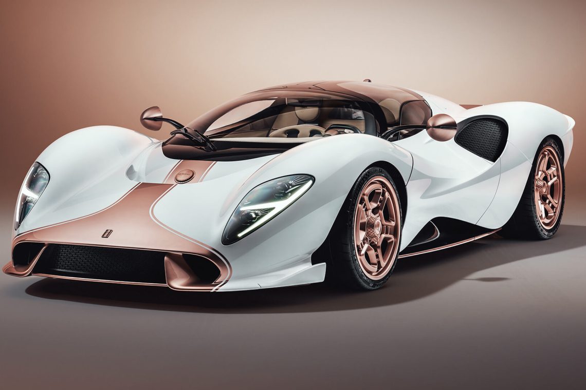 Le De Tomaso P72 revient triomphalement à la pureté automobile