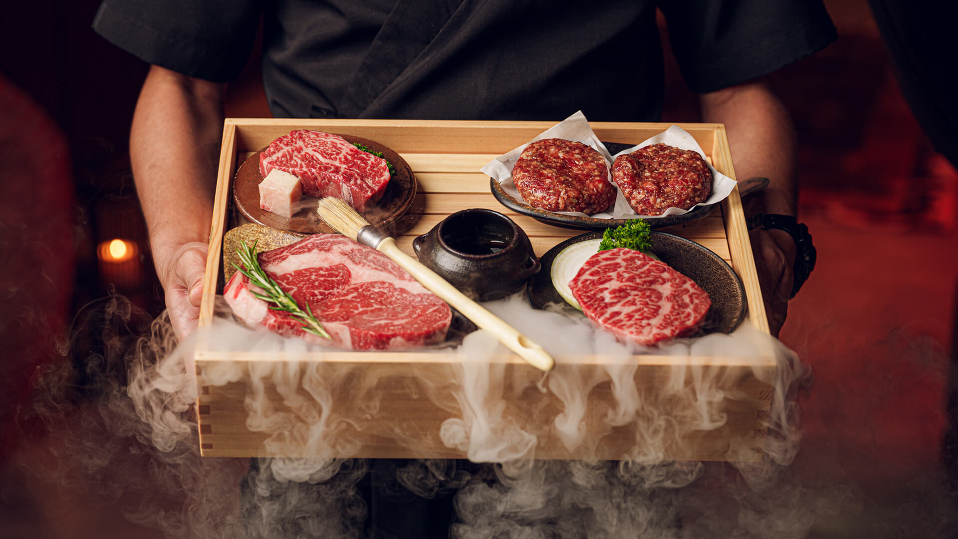 Séoul rencontre Dubaï à Smoki Moto Korean Steakhouse