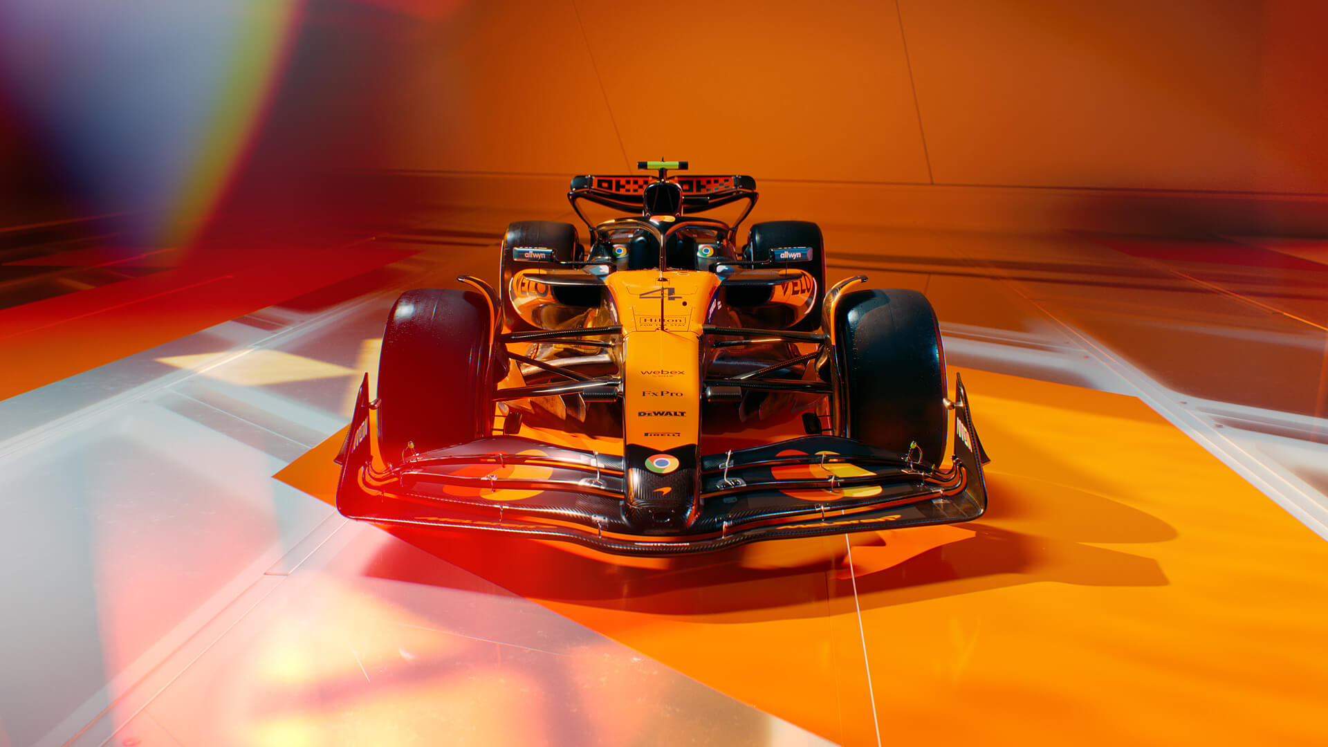 McLaren Racing transforme Trafalgar Square