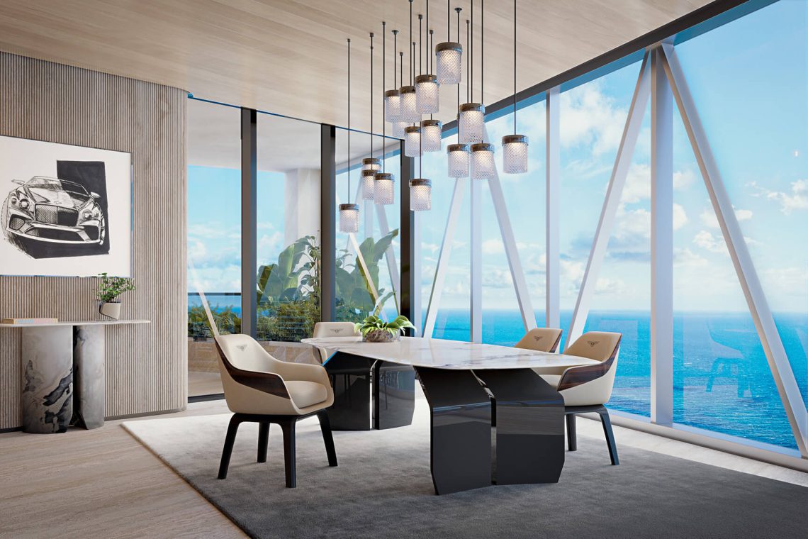 Présentation des nouvelles résidences de Bentley 30 millions de livres sterling Miami Penthouse