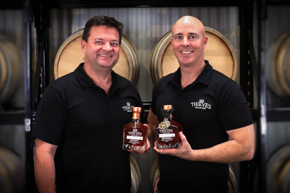 La distillerie australienne atteint des médailles d'or consécutives