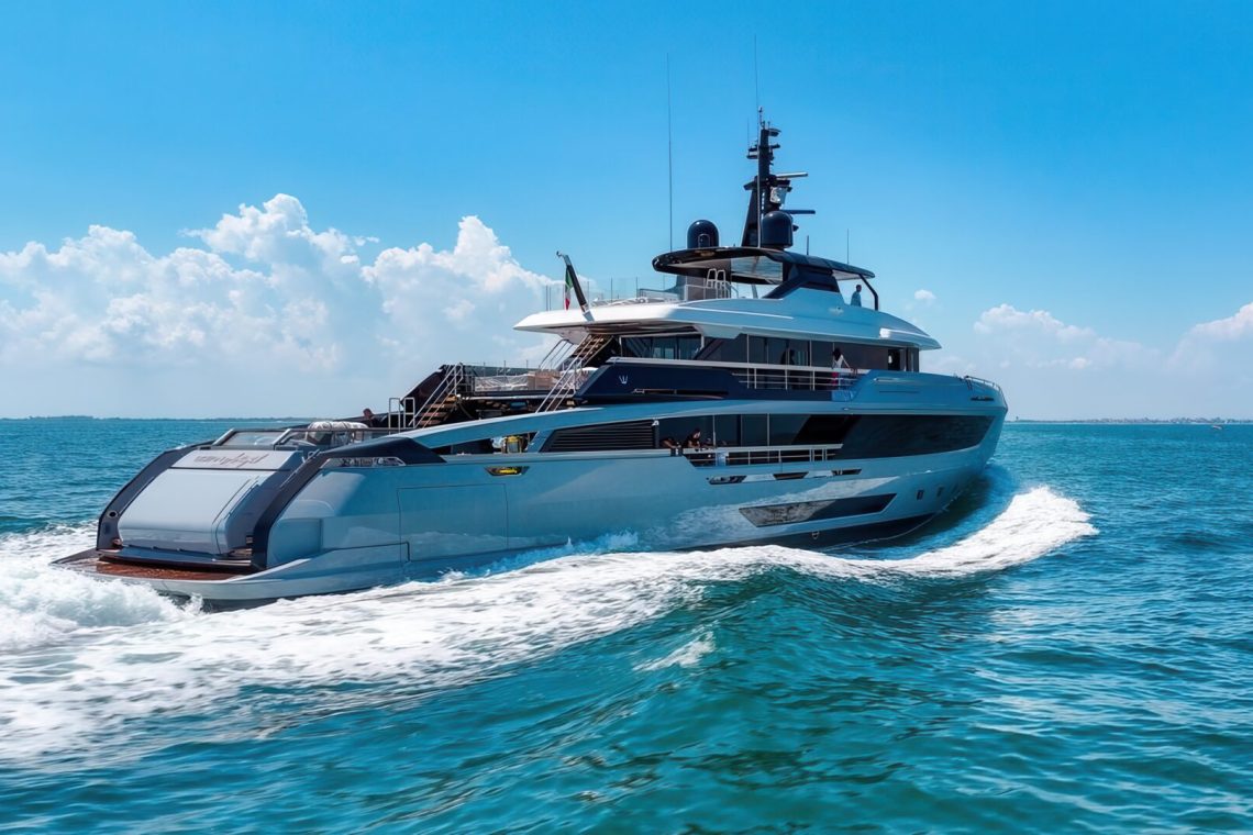 Ocean King définit un nouveau bencht de yacht d'explorateur