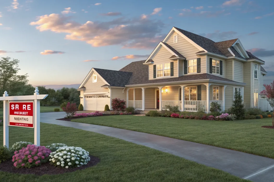 home prices inflation lag