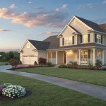 home prices inflation lag