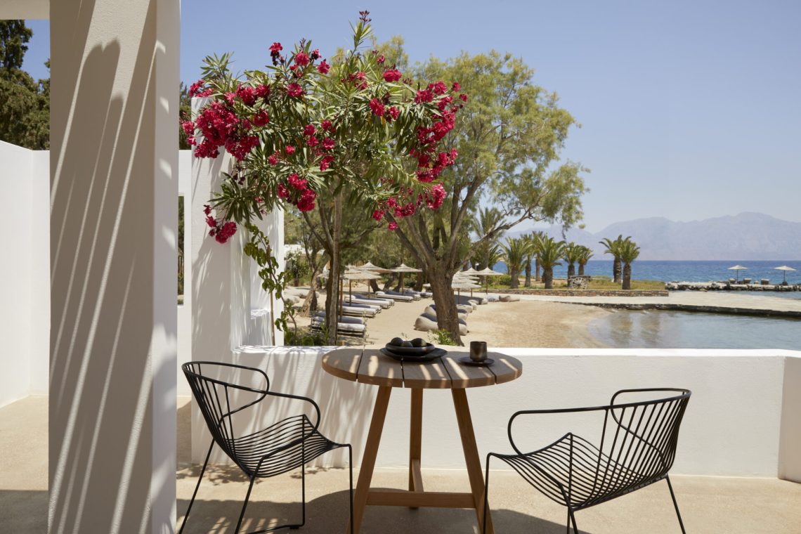 Resort cinq étoiles d'origine de Crete