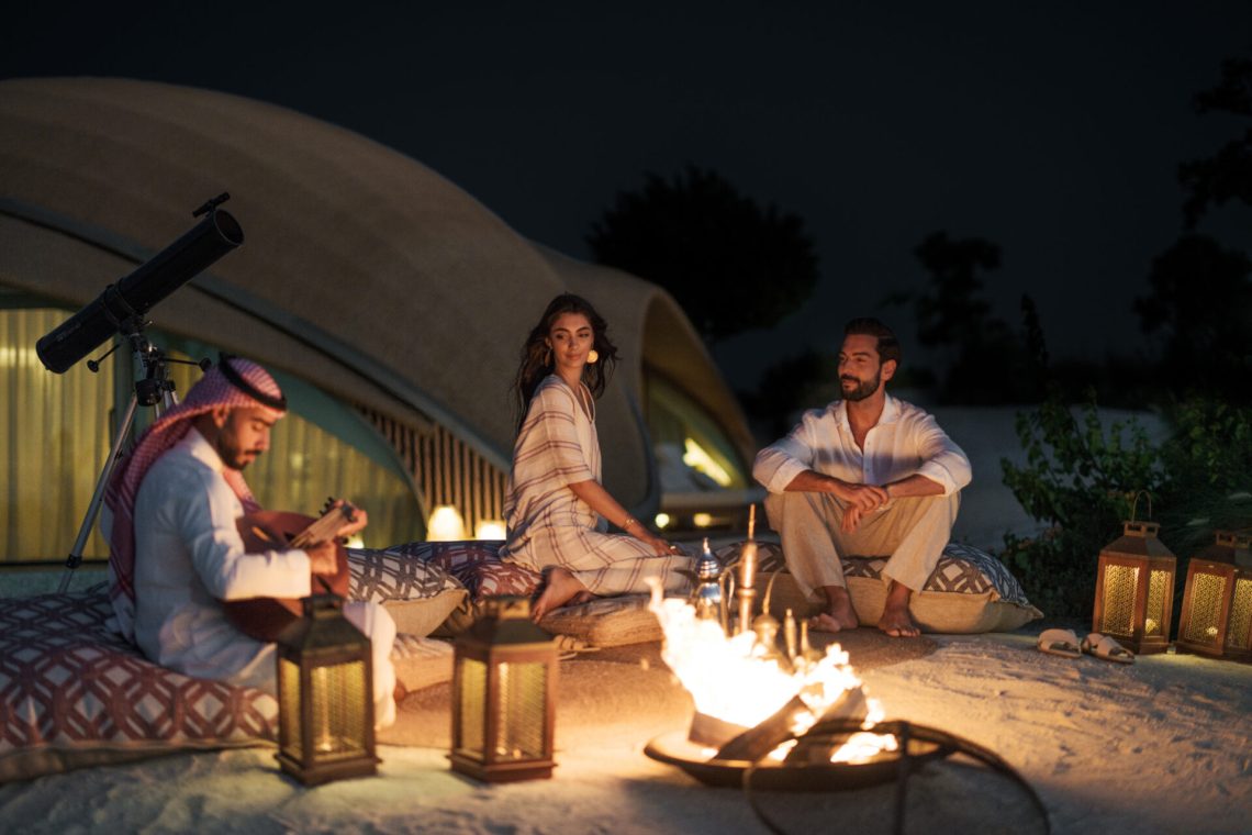 Expérience d'observation des étoiles sur une île privée en Arabie Saoudite