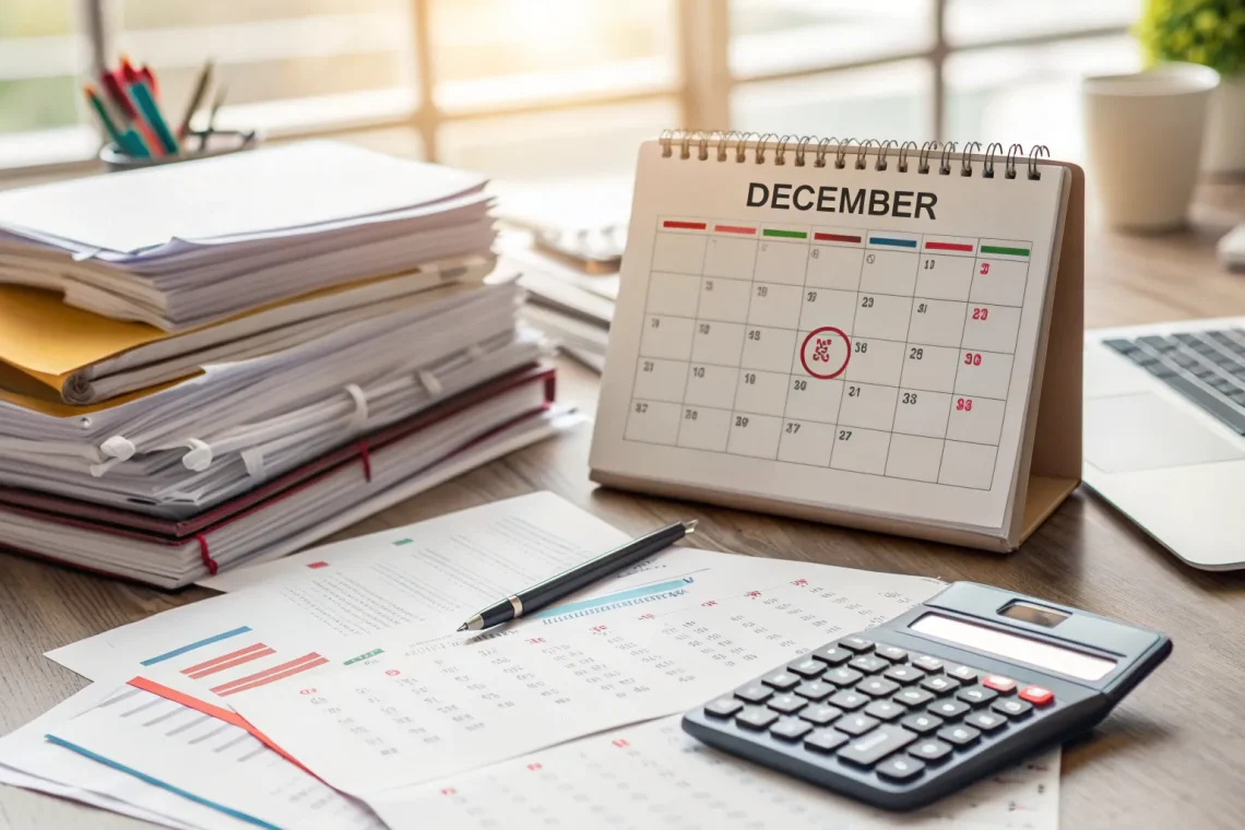 year end financial deadlines drive activity