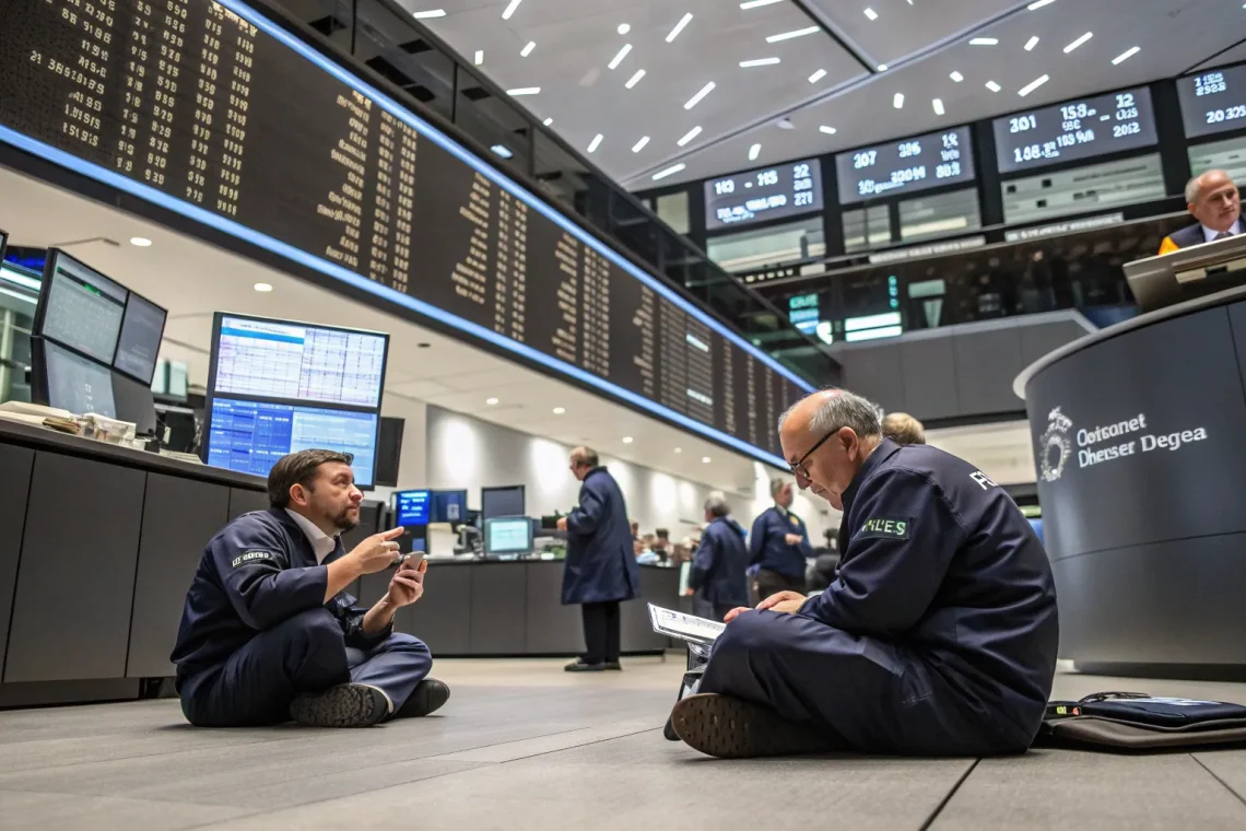 wall street downplays shutdown market risk