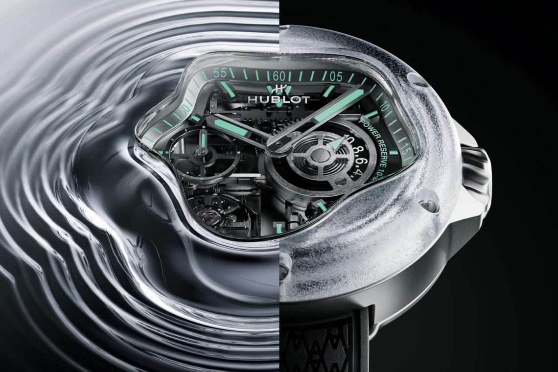 Hublot apporte un design fluide avec Arsham Splash