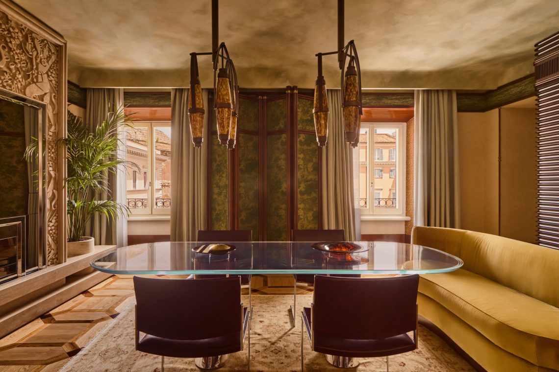 À l’intérieur des suites Signature de l’Orient Express La Minerva