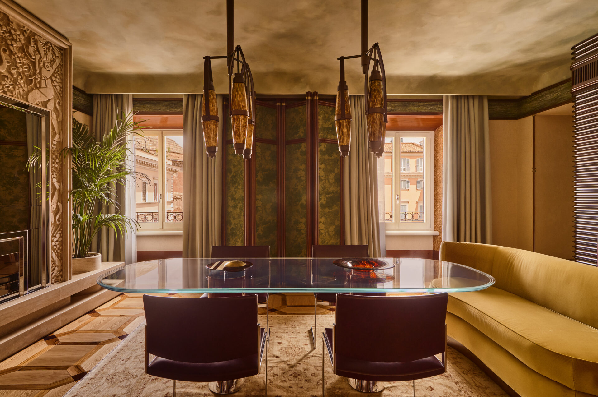 À l’intérieur des suites Signature de l’Orient Express La Minerva
