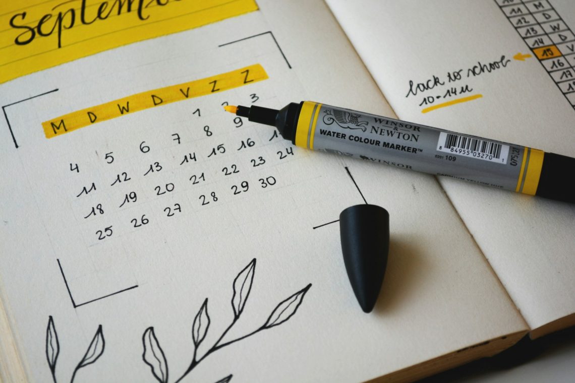 calendar blocks