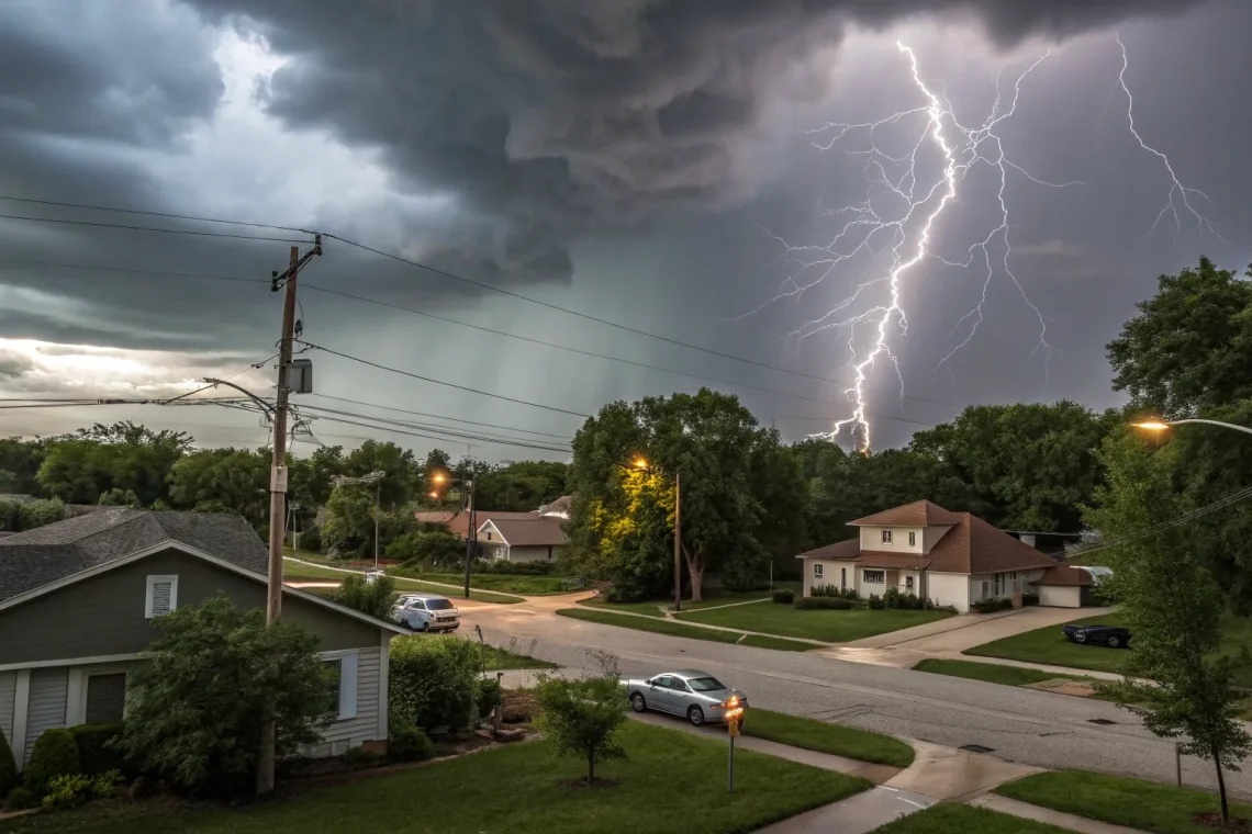 storms threaten homes and power grids