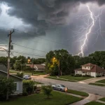 storms threaten homes and power grids
