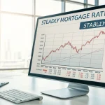 mortgage rates steady awaiting data