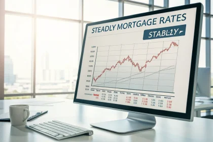 mortgage rates steady awaiting data