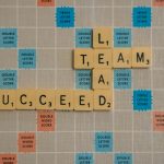scrabbled scrabble tiles with words on them; experienced CEOs year one