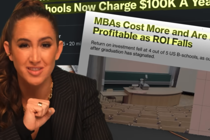 Image of Codie Sanchez Youtube channel host speaking about building a business; buy a business