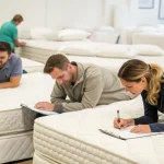 team evaluates birch mattress comfort