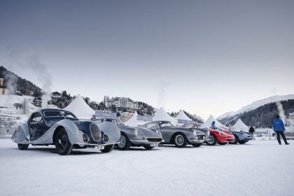 L'ICE St. Moritz ramène les icônes de l'automobile dans les Alpines