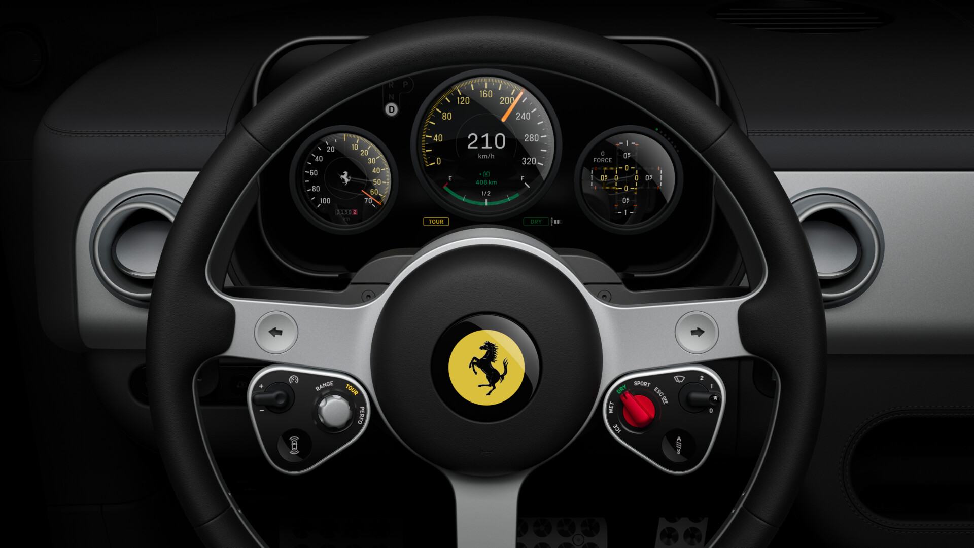 Luce arrive en tant que première voiture de sport entièrement électrique de Ferrari
