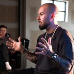 Image of Cole DaSilva speaking about his motivational journey; life lessons taking responsibility