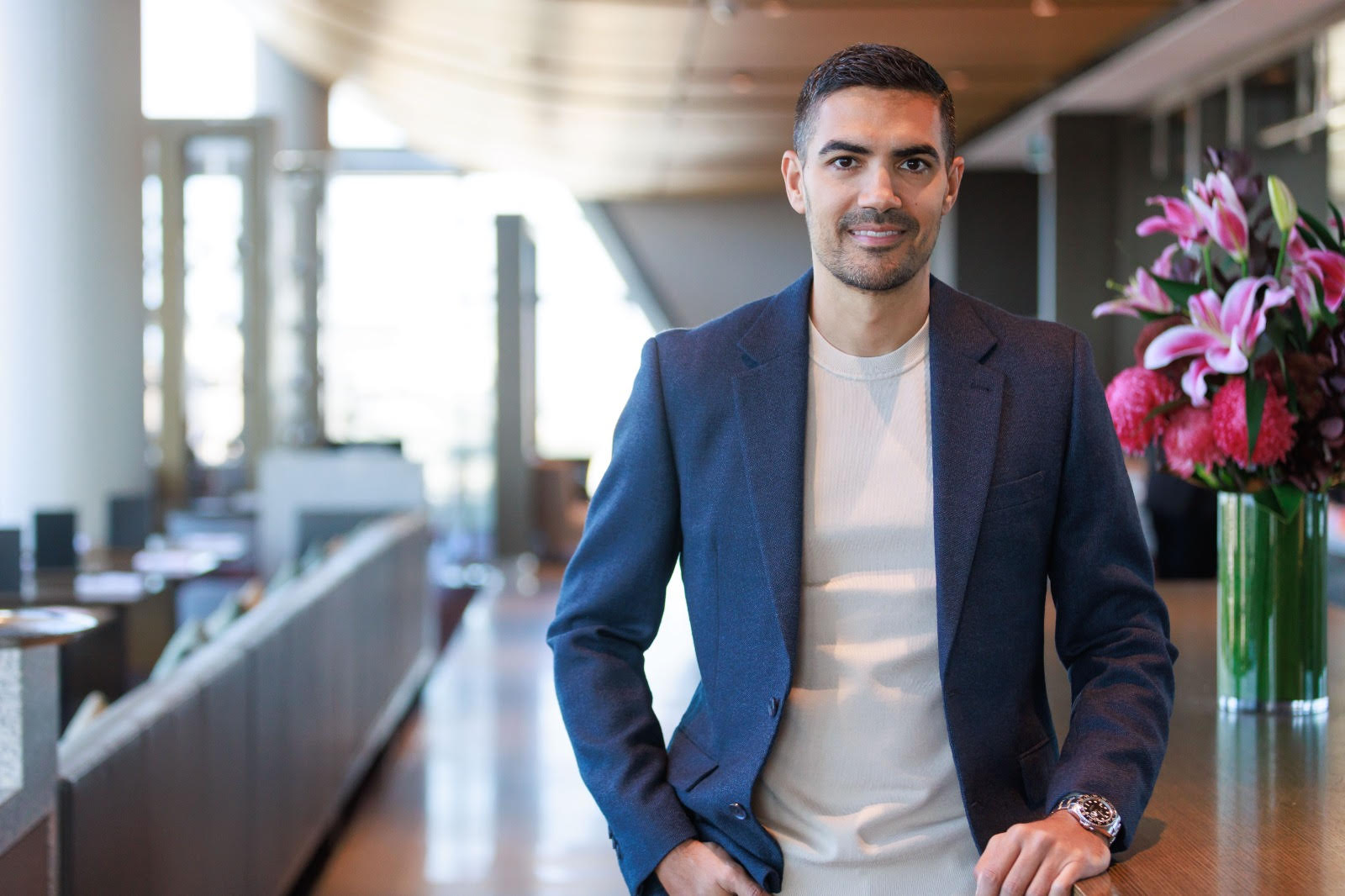 Image of Damien Singh; cfo to builder