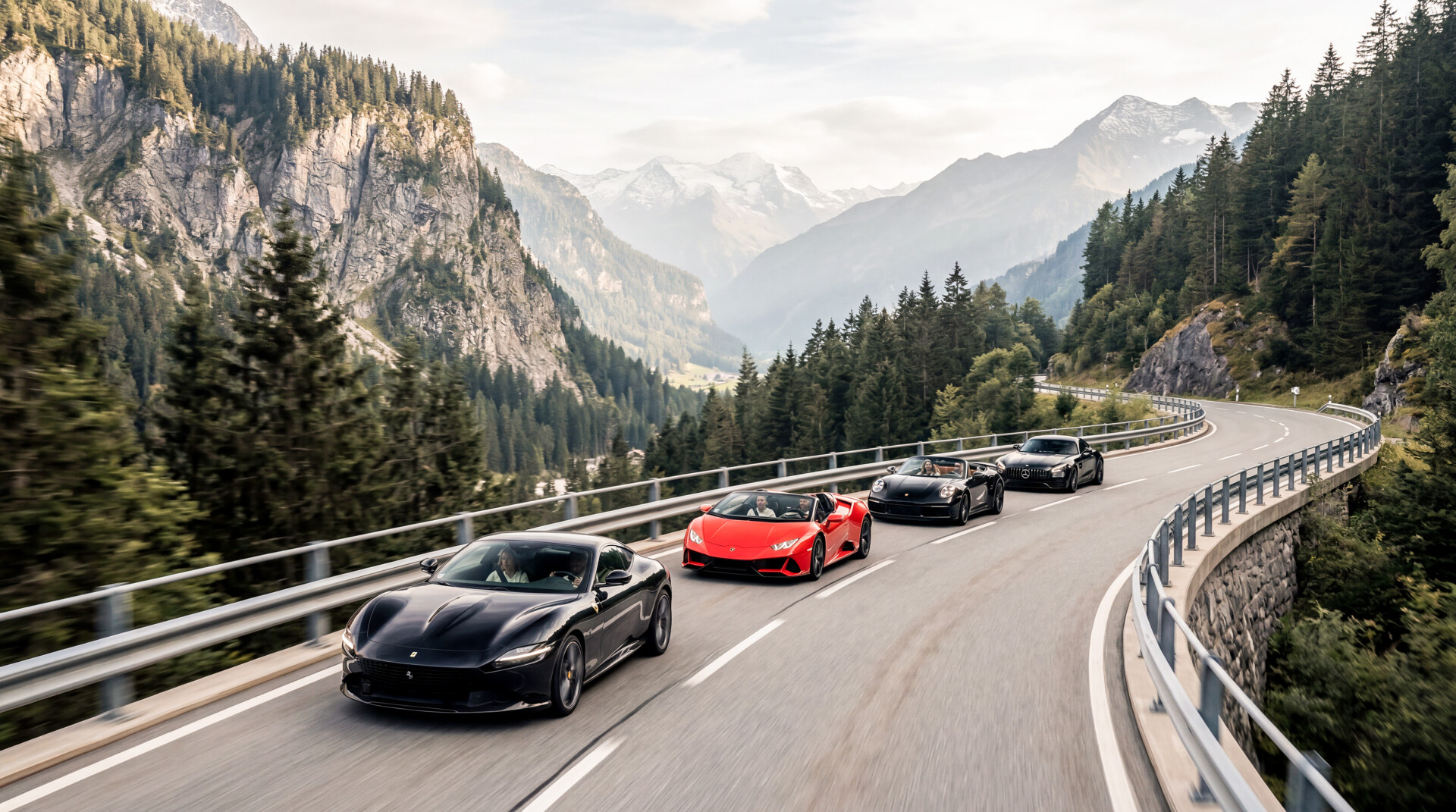 Découvrez l'expérience de conduite alpine exclusive en Europe