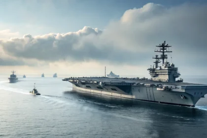 carriers return weakens mideast deterrence