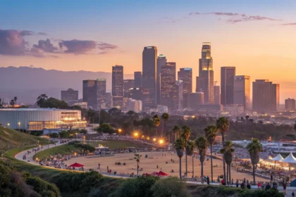 los angeles olympic games support