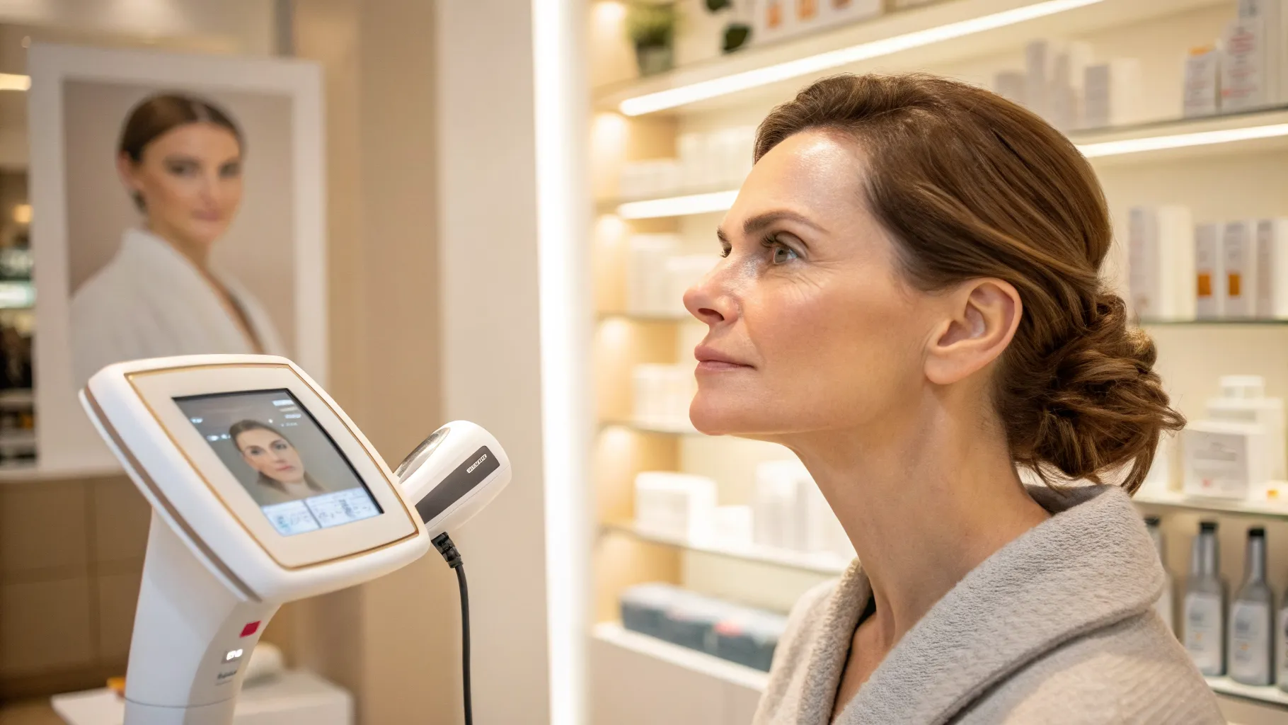 lancome skin test aging debate