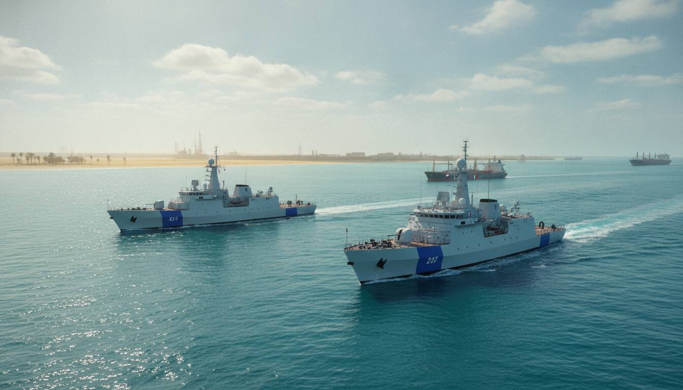 france deploys naval vessels eastward