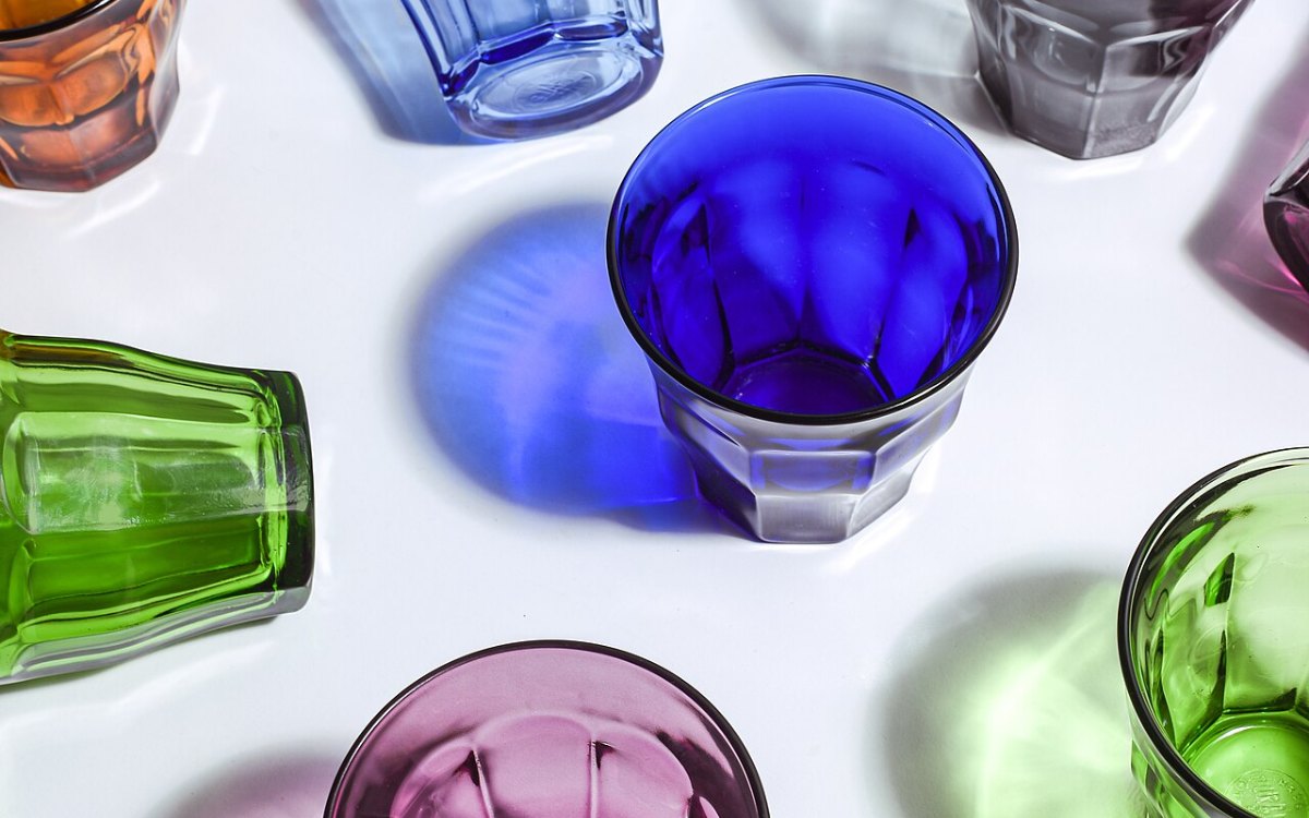 Verres Picardie de Duralex en plusieurs couleurs